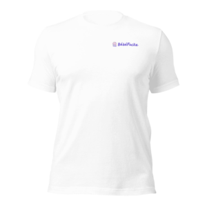 T-shirt unisexe BébéFacile – Logo officiel